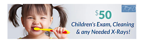 Twickenham family dentistry $50 children's exam special