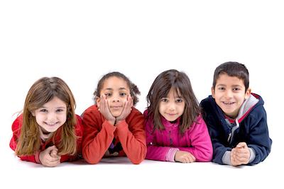 children after pediatric dentistry appointment
