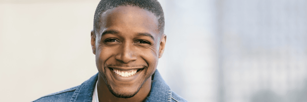 Portrait of a man smiling