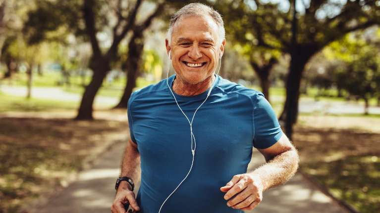 A man going for a run | TMJ Huntsville