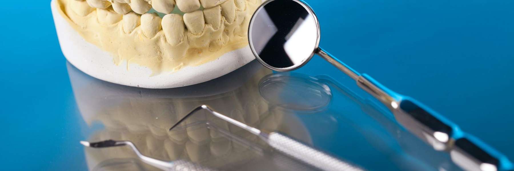 A dental mold and tools | dentist Huntsville AL