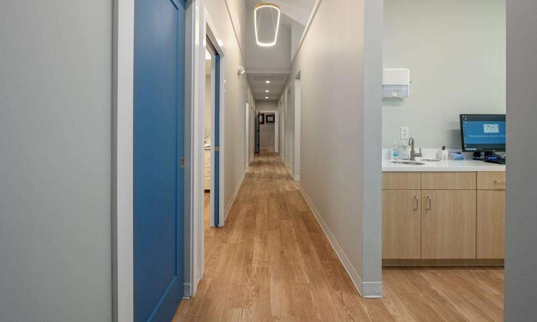 hall 2 Twickenham Family Dentistry Office Hallway