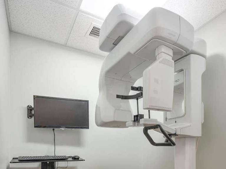 A panoramic x-ray machine at twickenham family dentistry in Huntsville, AL